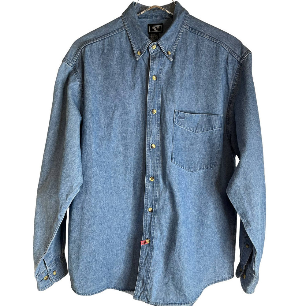 Vintage Junction West Denim Jean Shirt